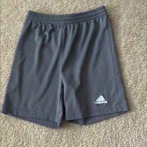 Adidas Gray Athletic Performance Shorts